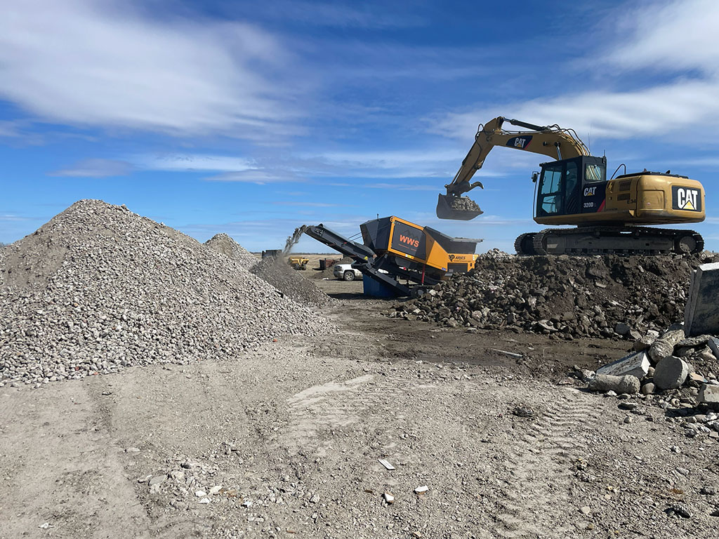 Concrete Crushing - Remote Site